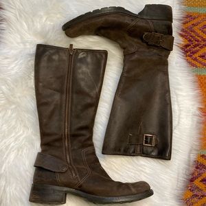 Timberland | Brown Leather Tall Boots
